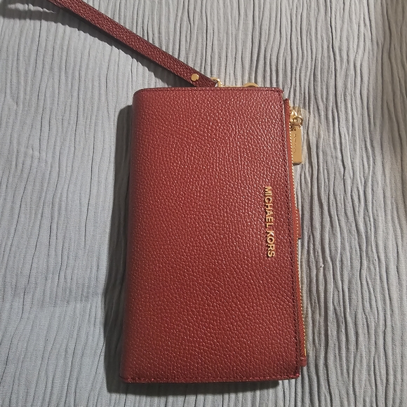 Michael Kors Handbags - Michael Kors Red Wallet